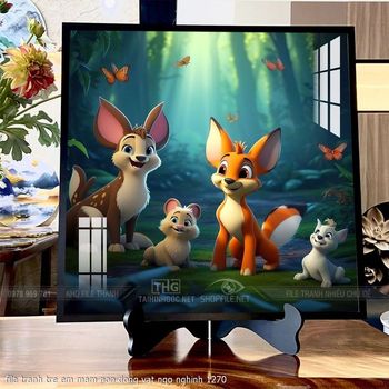 file tranh tre em mam non dong vat ngo nghinh 1270