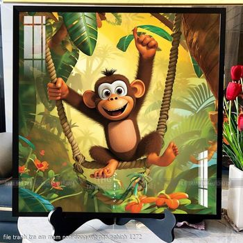 file tranh tre em mam non dong vat ngo nghinh 1272