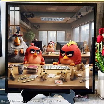 file tranh tre em mam non dong vat ngo nghinh 1280