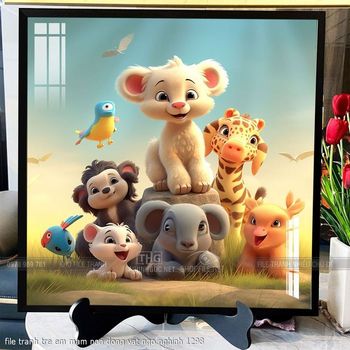 file tranh tre em mam non dong vat ngo nghinh 1298