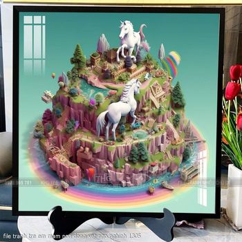 file tranh tre em mam non dong vat ngo nghinh 1305