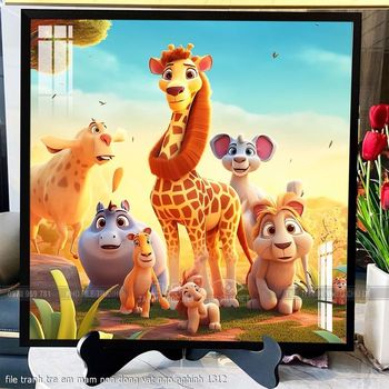 file tranh tre em mam non dong vat ngo nghinh 1312