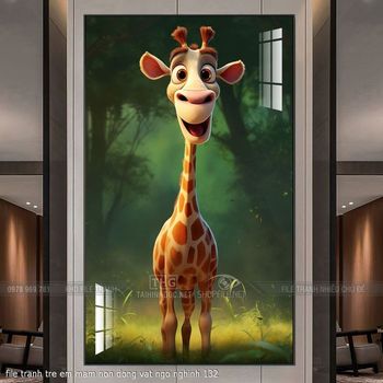 file tranh tre em mam non dong vat ngo nghinh 132