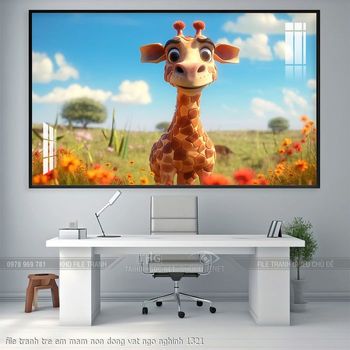 file tranh tre em mam non dong vat ngo nghinh 1321