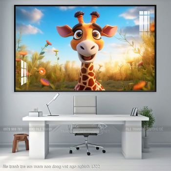 file tranh tre em mam non dong vat ngo nghinh 1322