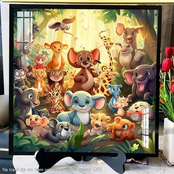 file tranh tre em mam non dong vat ngo nghinh 1333