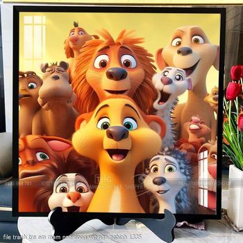 file tranh tre em mam non dong vat ngo nghinh 1335