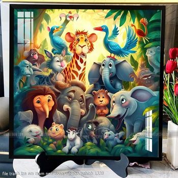 file tranh tre em mam non dong vat ngo nghinh 1338