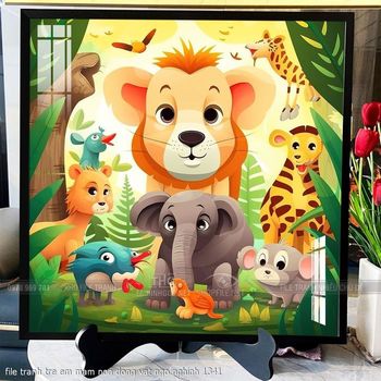 file tranh tre em mam non dong vat ngo nghinh 1341