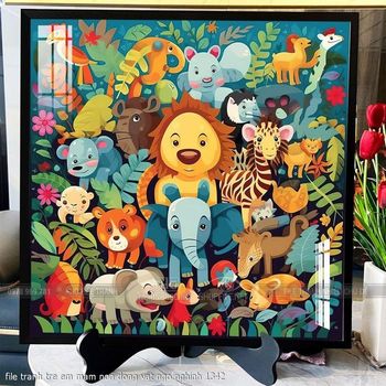 file tranh tre em mam non dong vat ngo nghinh 1342