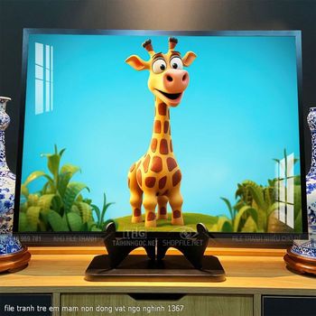 file tranh tre em mam non dong vat ngo nghinh 1367