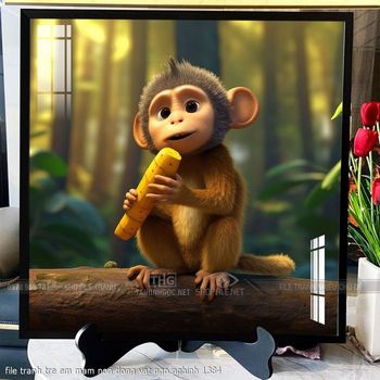 file tranh tre em mam non dong vat ngo nghinh 1384