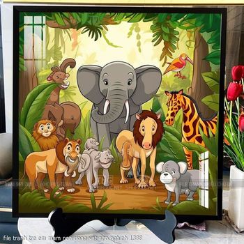 file tranh tre em mam non dong vat ngo nghinh 1388