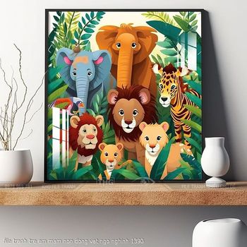 file tranh tre em mam non dong vat ngo nghinh 1390