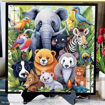 file tranh tre em mam non dong vat ngo nghinh 1391