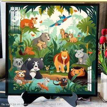 file tranh tre em mam non dong vat ngo nghinh 1392