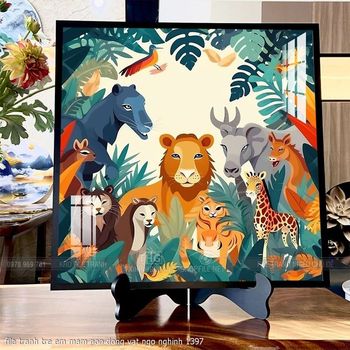 file tranh tre em mam non dong vat ngo nghinh 1397