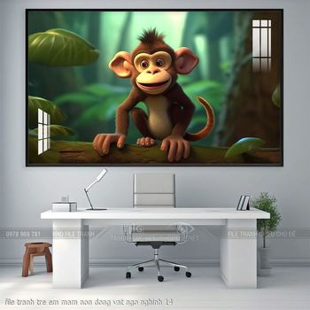 file tranh tre em mam non dong vat ngo nghinh 14