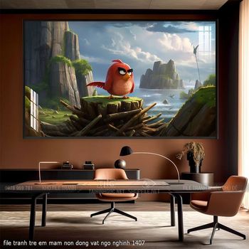 file tranh tre em mam non dong vat ngo nghinh 1407