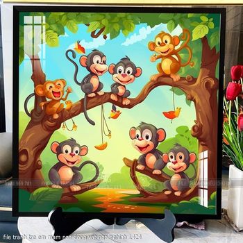 file tranh tre em mam non dong vat ngo nghinh 1424