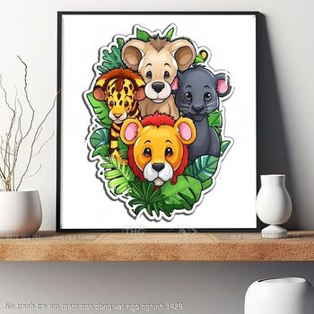 file tranh tre em mam non dong vat ngo nghinh 1429