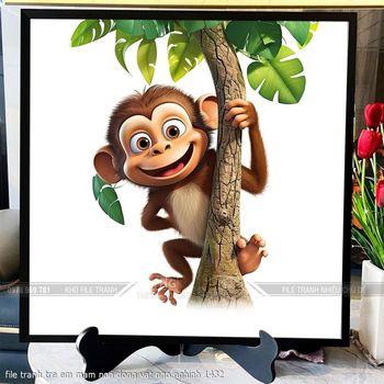 file tranh tre em mam non dong vat ngo nghinh 1432