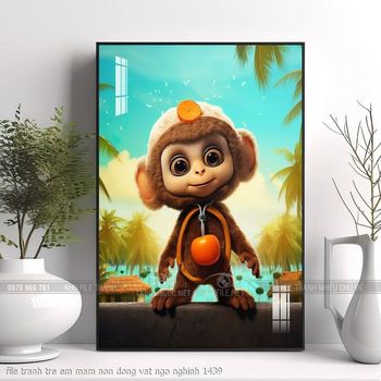 file tranh tre em mam non dong vat ngo nghinh 1439