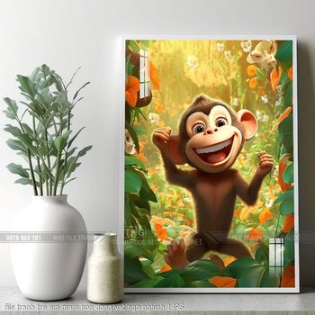 file tranh tre em mam non dong vat ngo nghinh 1496