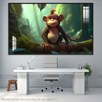 file tranh tre em mam non dong vat ngo nghinh 15