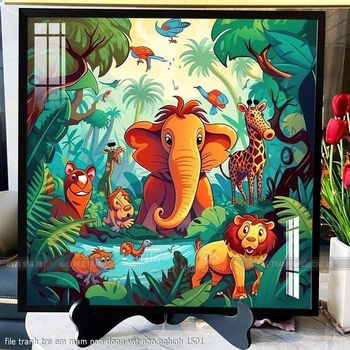 file tranh tre em mam non dong vat ngo nghinh 1501