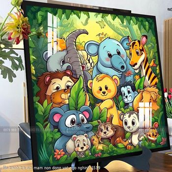 file tranh tre em mam non dong vat ngo nghinh 1519