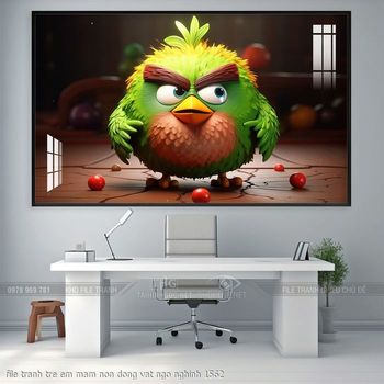 file tranh tre em mam non dong vat ngo nghinh 1562