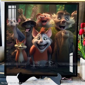 file tranh tre em mam non dong vat ngo nghinh 1585