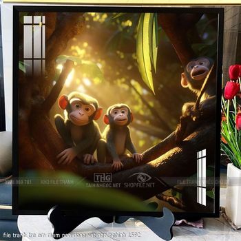 file tranh tre em mam non dong vat ngo nghinh 1592