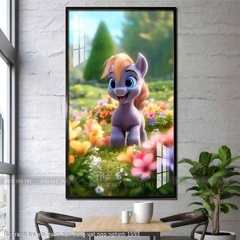 file tranh tre em mam non dong vat ngo nghinh 1593