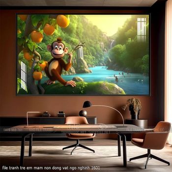 file tranh tre em mam non dong vat ngo nghinh 1601