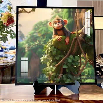 file tranh tre em mam non dong vat ngo nghinh 1604