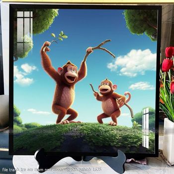 file tranh tre em mam non dong vat ngo nghinh 1635