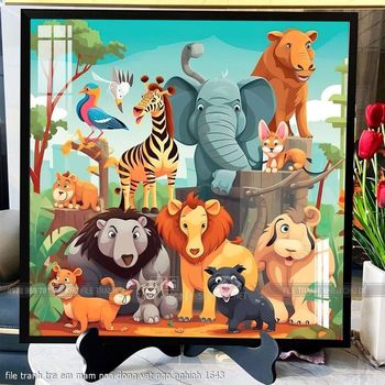 file tranh tre em mam non dong vat ngo nghinh 1643