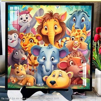 file tranh tre em mam non dong vat ngo nghinh 1644