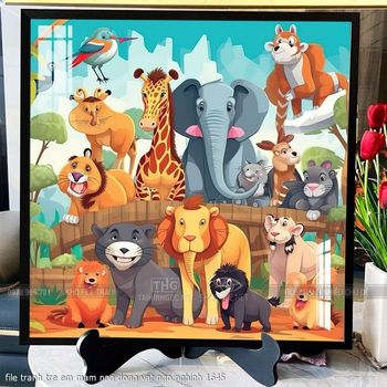 file tranh tre em mam non dong vat ngo nghinh 1645