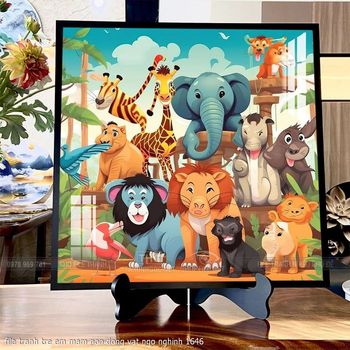 file tranh tre em mam non dong vat ngo nghinh 1646