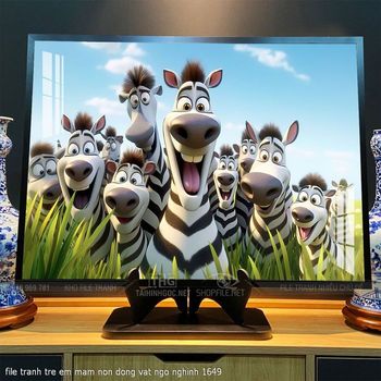 file tranh tre em mam non dong vat ngo nghinh 1649