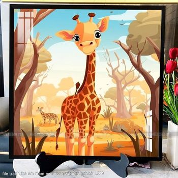 file tranh tre em mam non dong vat ngo nghinh 1659