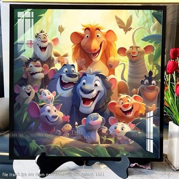 file tranh tre em mam non dong vat ngo nghinh 1661