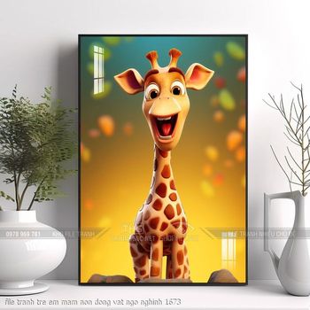 file tranh tre em mam non dong vat ngo nghinh 1673