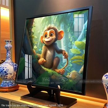 file tranh tre em mam non dong vat ngo nghinh 1674