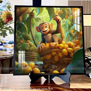 file tranh tre em mam non dong vat ngo nghinh 1676