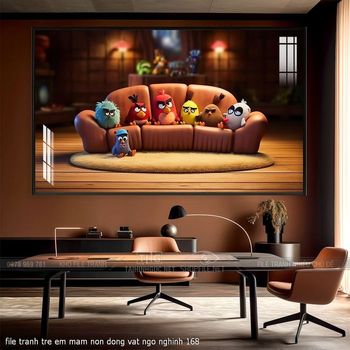 file tranh tre em mam non dong vat ngo nghinh 168