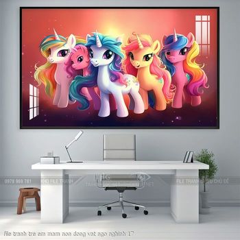 file tranh tre em mam non dong vat ngo nghinh 17